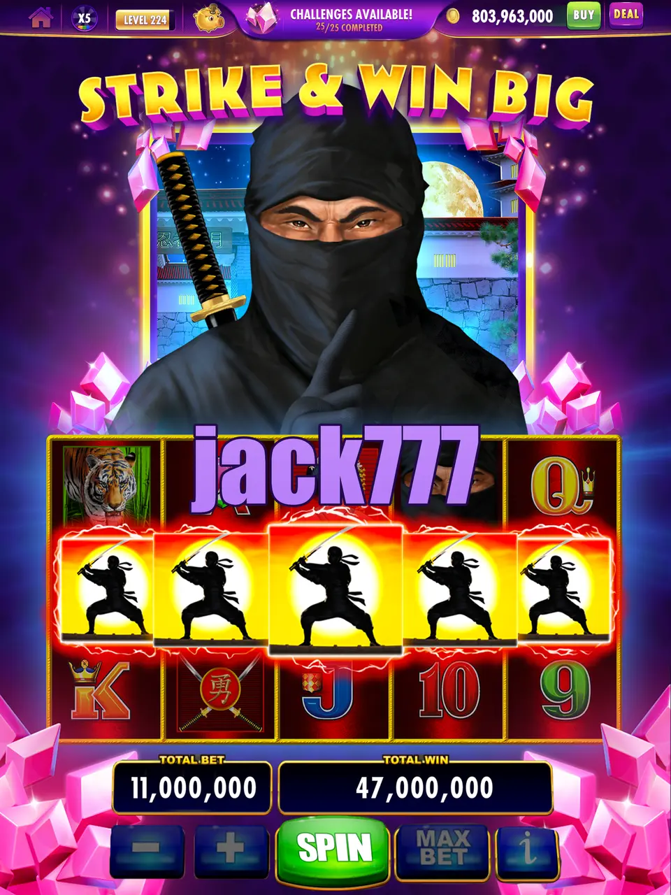 jack777 Mga screenshot Opisyal APK